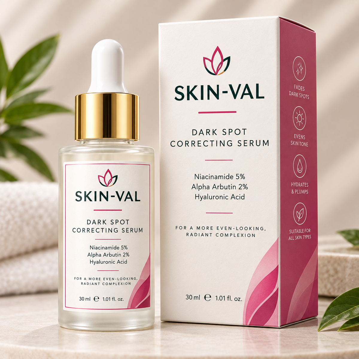 SKIN-VAL Dark Spots Correction Serum (30ml)